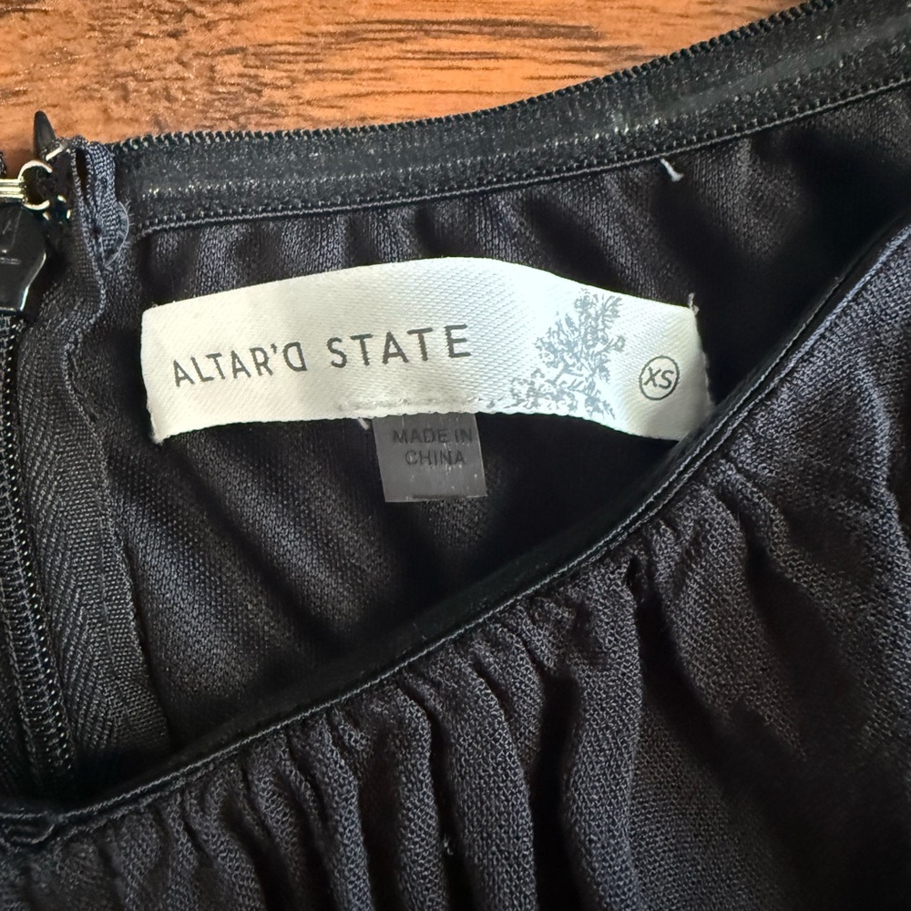 Altar'd State Black Romper